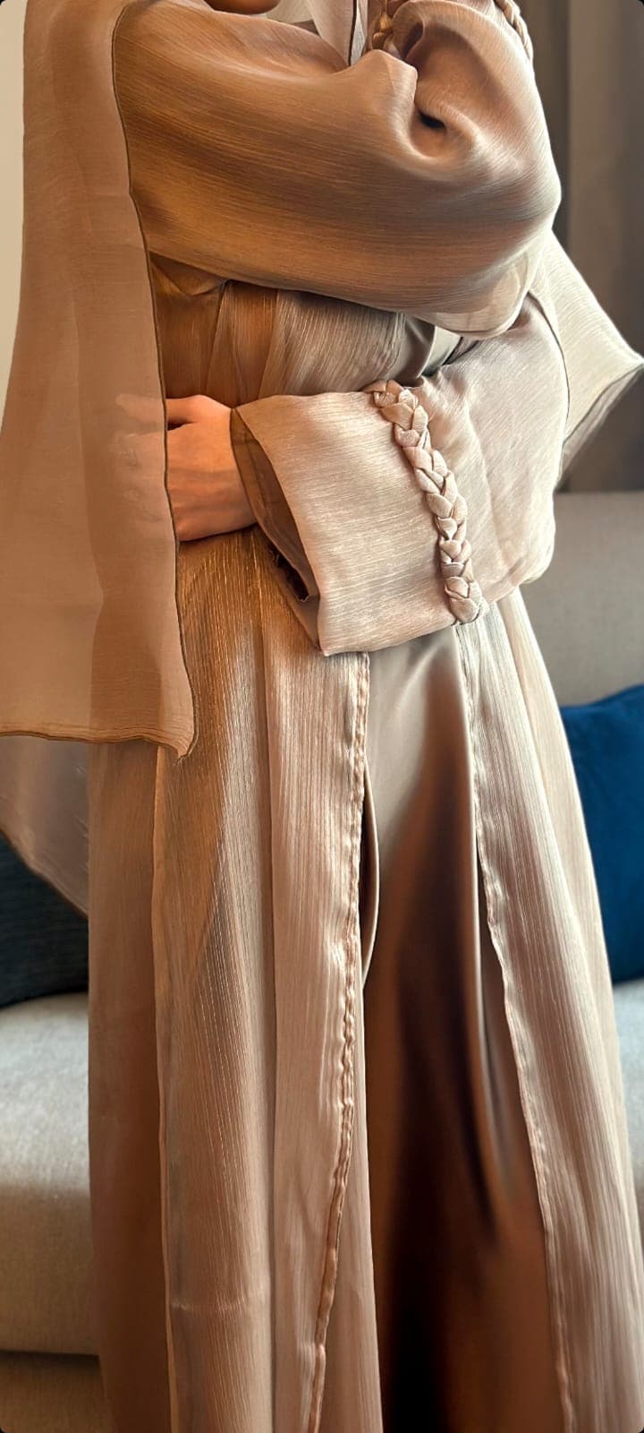 ABAYA SET : INDIANA BROWN vue 3