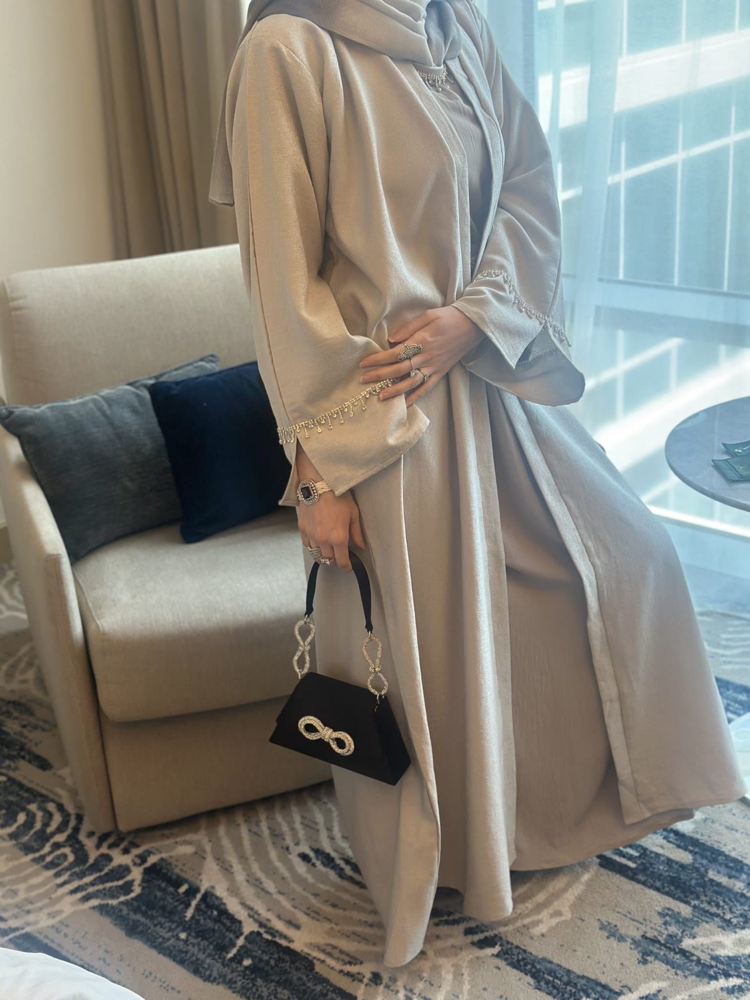ABAYA SET : PURAMENTE ELEGANT vue 3